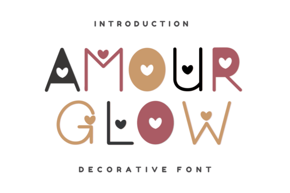 Amour Glow Font for Professional Branding