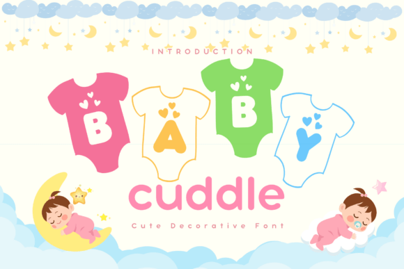 Baby Cuddle Font: A Playful Typeface for Sweet Campaigns