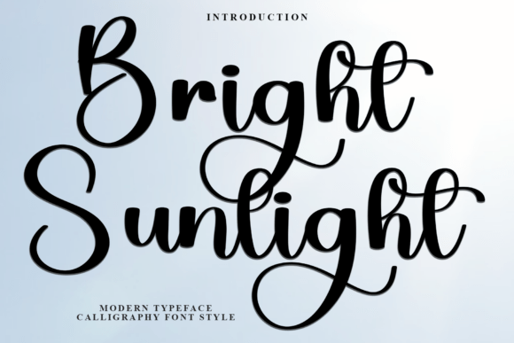 Bright Sunlight Font for Festive Editorial Design