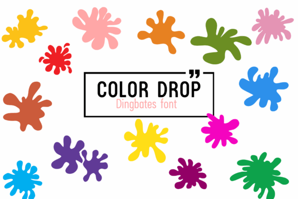 Color Drop Font for Bold Campaign Visuals