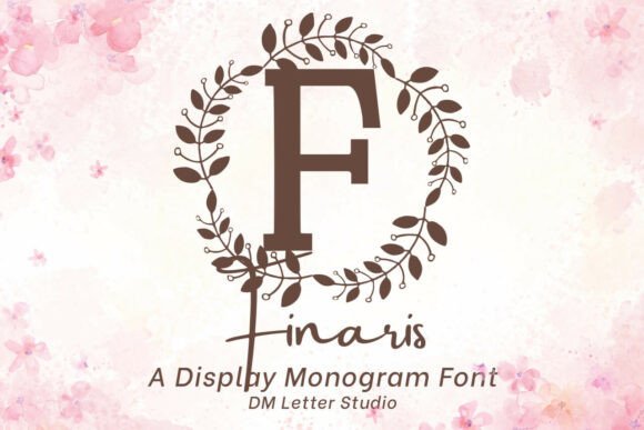 Finaris Monogram: The Perfect Decorative Font for Crafters