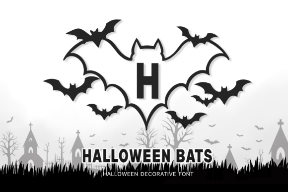 Halloween Bats Font Review for Designers