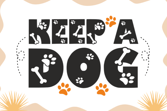 Keep a Dog Font for Playful Branding