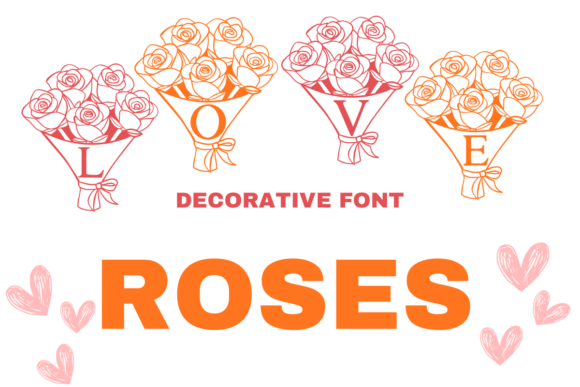 Love Roses Font for Elegant Branding