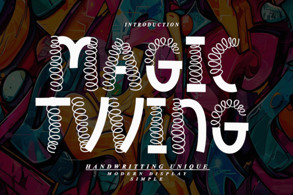 Magic Twing Handwritten Font for Web Design