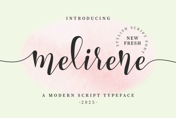 Melirene Font Review: Elegant Script for Modern Brands