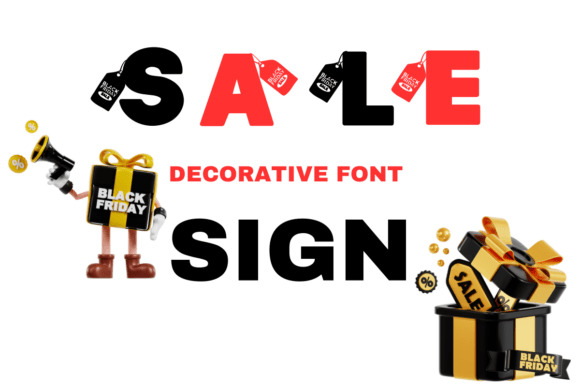 Sale Sign Font for High-Impact Campaigns
