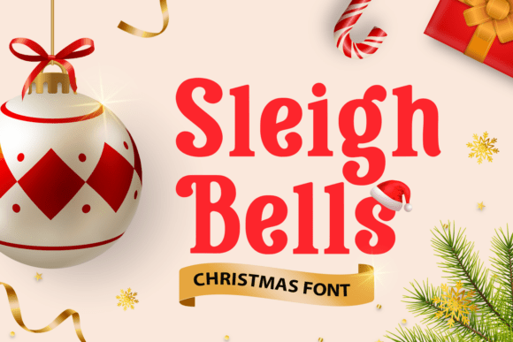 Sleighbells: A Festive Script Font for Holiday Branding