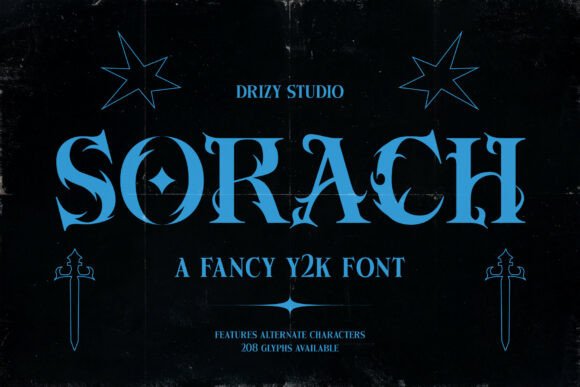 Sorach Typeface for Bold Editorial Design