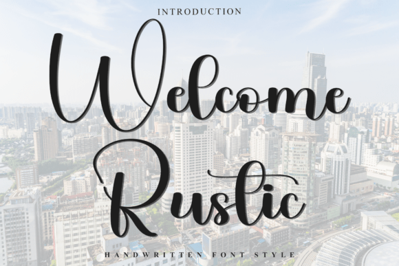 Welcome Rustic Font Download: A Festive Script Guide